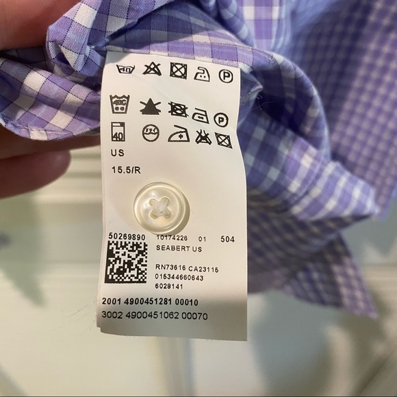 Hugo Boss Sharp Fit Dress Shirt - Picture 4 of 4